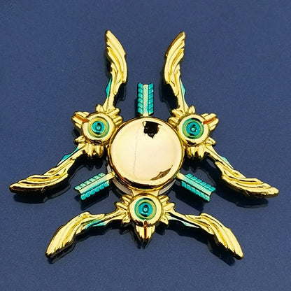 Colorful Figdet Spinner Zinc Alloy Smooth bearings Anime Game Hand Spinner Stress Relief Fingertip Gyro Toys For Adult Kids