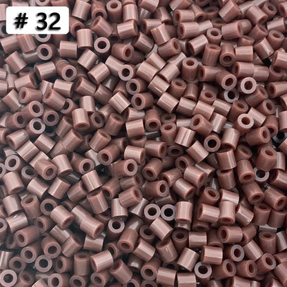 5MM 1000PCs Pixel Puzzle Iron Beads for kids Perler Hama Beads Diy High Quality Handmade Gift toy Fuse Beads
