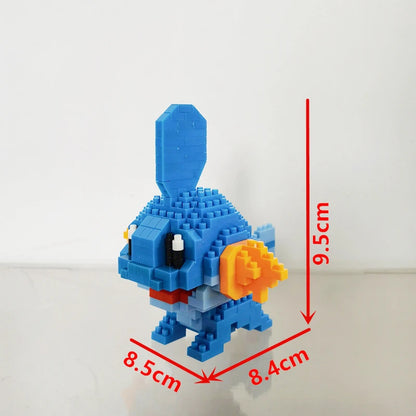 75 Style Pokemon Building Blocks Assembly Anime Picachu Charizard Doll Blastoise Bulbasaur Gengar Bricks Toy for Kid Gift