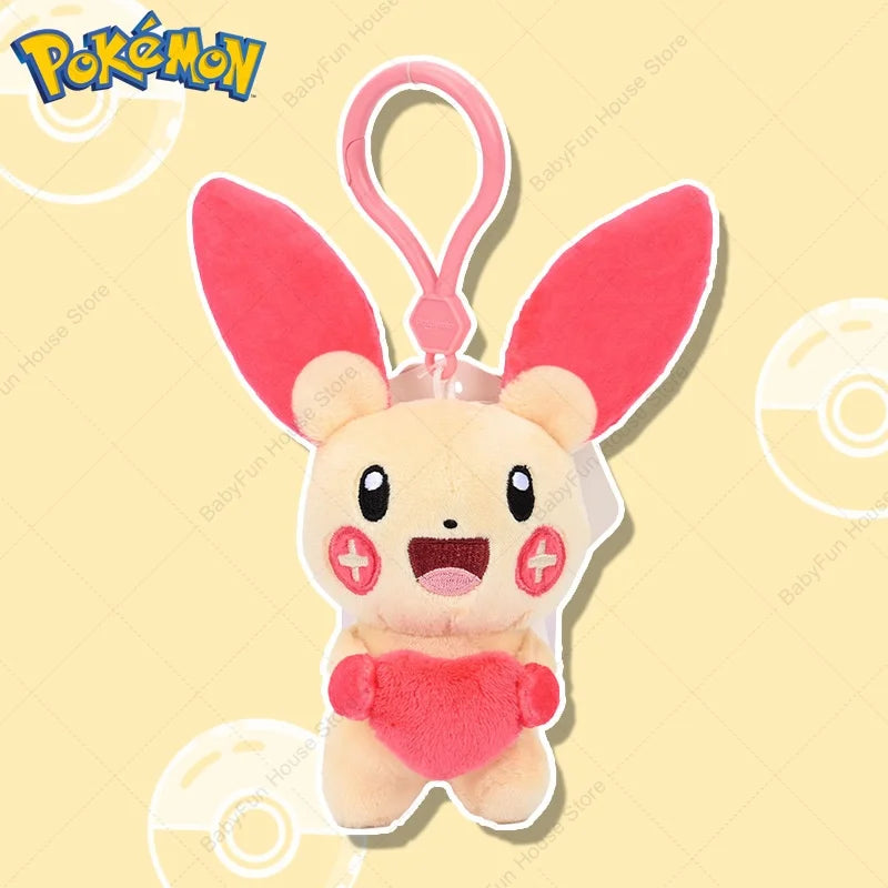 Original Pokemon Mimikyu Gengar Snorlax Umbreon Plush Toy Keychain Kawaii Espeon Jigglypuff Sprigatito Quaxly Peluche Dolls Gift