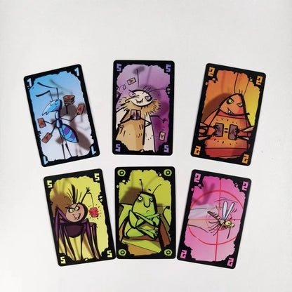 Polilla Tramposa Español Playing Card Game The Cheating Moth Spanish Board Game Juego Cartas Family Games For Party