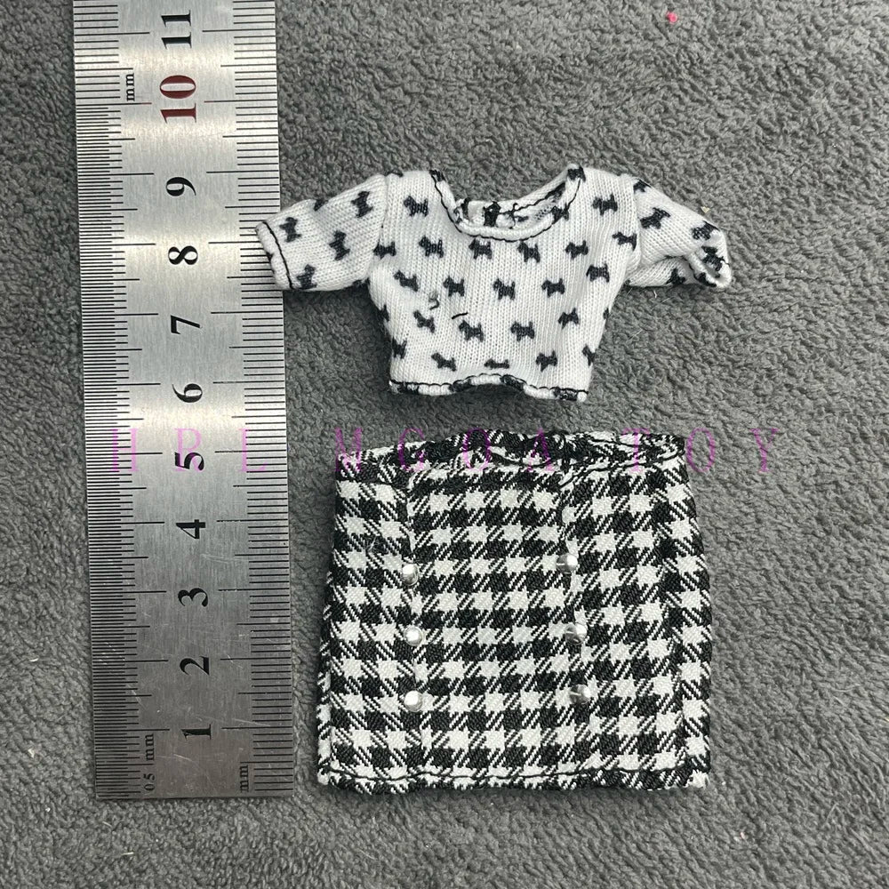 Original 24cm OMG Big Sister Doll Clothing Girl DIY Fashion Change Festival Gift Toy