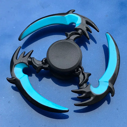 Colorful Figdet Spinner Zinc Alloy Smooth bearings Anime Game Hand Spinner Stress Relief Fingertip Gyro Toys For Adult Kids