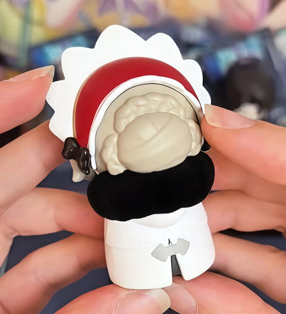 Mihoyo Genshin Impact Fatui Harbinger Q Version Series Blind Box Desktop Mini Doll Model Toys Trend Decoration Surprise Gifts