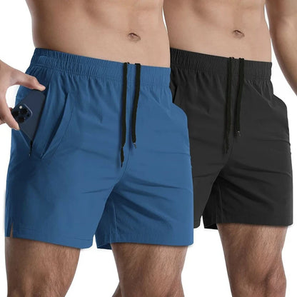 Running Shorts Men Gym Fitness Sport Shorts Quick Dry Workout Training Gym Fitness Jogging Short Pant Summer Training Shorts Men