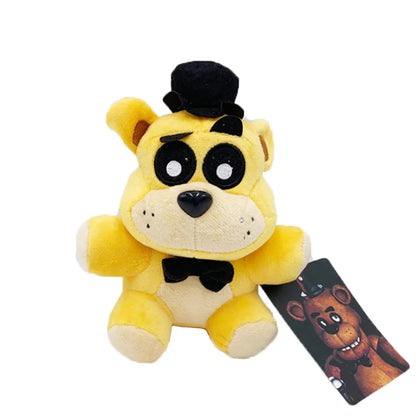 FNAF Five Nights at Freddy's Freddy Fazbear Bonnie Foxy Sundrop Moondrop 18cm Soft Plush Doll Collectible Toy Gifts for Kids