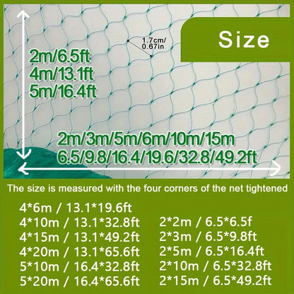 1pc Garden Netting and Bird Protection, for Vegetables Plants Flower And Fruit Trees, Trellis Gird Pest Fencing Net Stops,