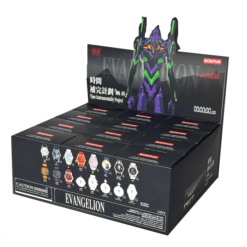 Original Boxfun Eva Evangelion The Final Mission Series Wrist Watch Blind Box Asuka Anime Peripheral Ornament Collection Gift