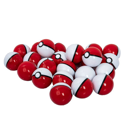 New Style 50Pcs Elf Ball 5CM 100Pcs 3CM Pokemon Anime Action Figure Pet Pikachu Pocket Monster Pokeball Toys For Kids Xmas Gifts