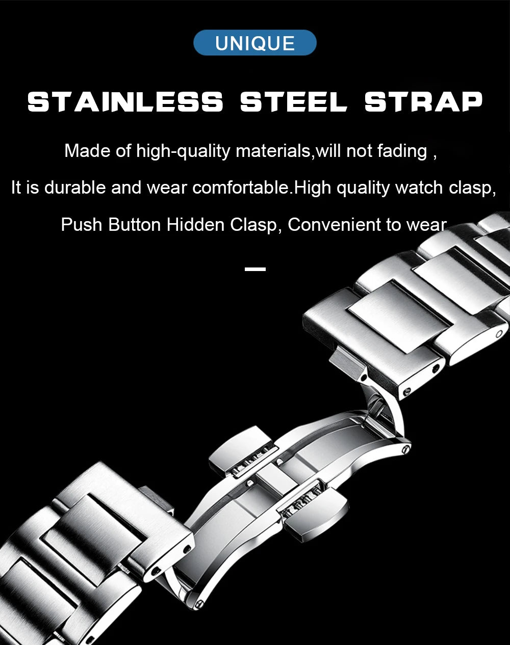 POEDAGAR Fashion Square Quartz Man Clock Waterproof Luminous Date Stainless Steel Watches For Men Luxury Business Men Wristwatch