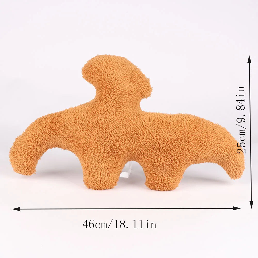Nugget Pillow Dino Chicken Nugget Plush Pillow Cartoon Dinosaur Plush Pillow Stuffed Animal Plush For Kids Baby Gifts