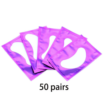 20/50/100pcs Eye Patches Eyelash Extension Under Eye Pads Makeup Eyelash Patches Tip Stickers Pads For Eyelash Extension Makeup