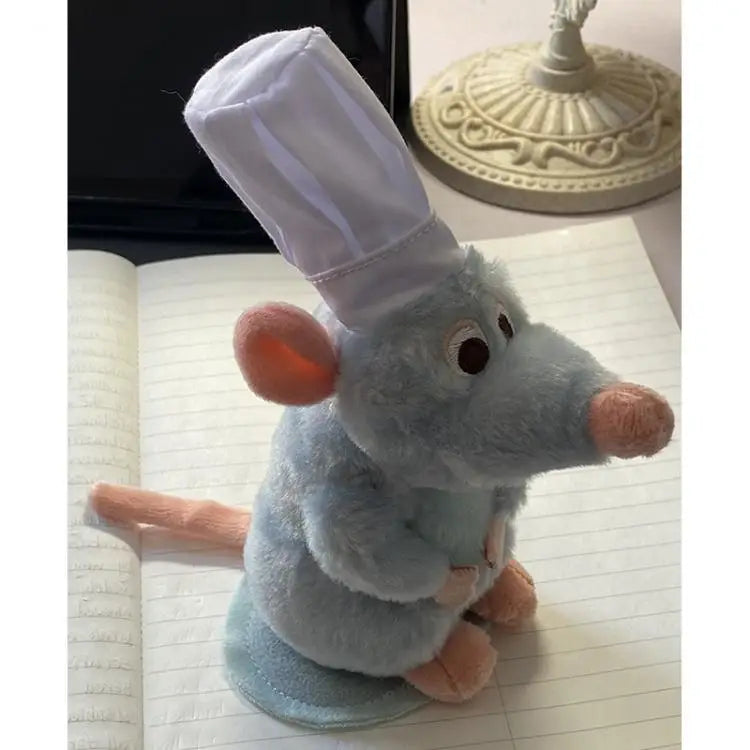 Cute Ratatouille Magnetic Plushie Detachable Shoulder Ornament for Cosplay Kawaii Christmas Gift Shoulder Plush Doll Decoration