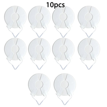 Breast Electrode Pads with 2.0mm Chest Adhesive Patches Muscle Stimulator for Breast Massage Tens Acupuncture Accessories