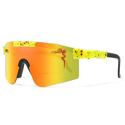 Brand Men Women Outdoor Sports Goggles UV400 Cycling Sunglasses MTB Bike Bicycle Party Running Windproof Protection Eyewear