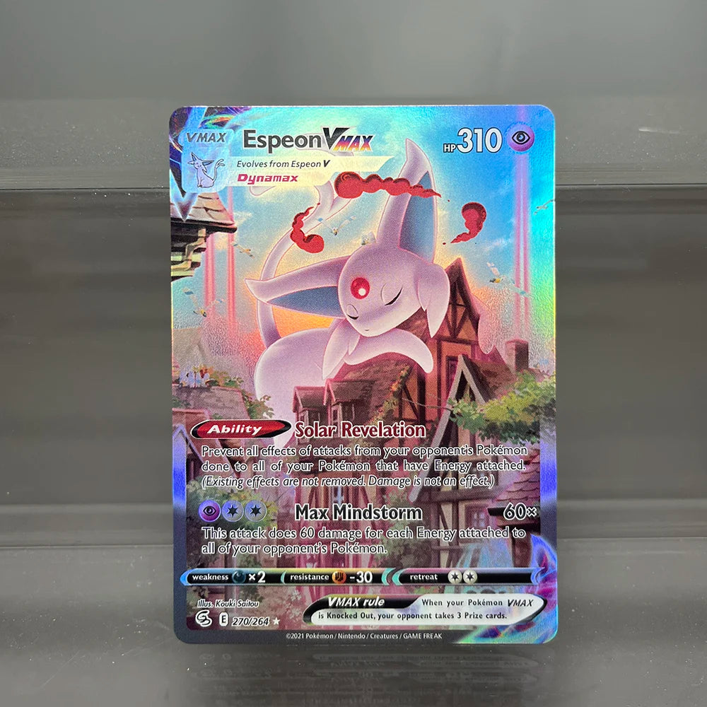 PKM Proxy Cards Classic Mew Vmax Charizard Vstar Cards Collection PTCG Celebi V Fusion Strike Foil Card