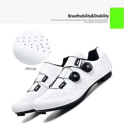 Professional Mountain Bike Cycling Shoes MTB Flat Cleat SPD Shoes Outdoor Self-Locking Big Size 47 Racing Bicycle Sneakers Men