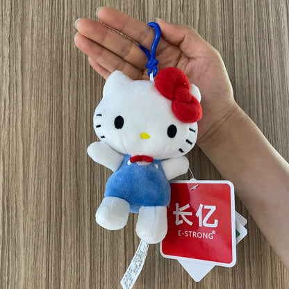 Genuine Sanrio Hangyodon Melody Kuromi Pendant Plush Toys Small Charms Sayuri Model Doll Stuffed Toys Girls Boys Birthday Gifts
