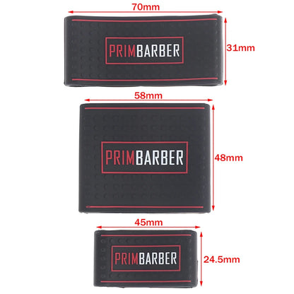 New 3Pcs Professional Barber Clipper Grip Non Slip Barber Clipper Bands Resistance Barber Sleeve Barber Hair Clipper Holder Tool
