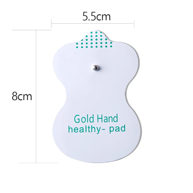 10/20pcs Electrode Pads Reusable Massage Patch for Tens Electrodes Digital Machine Massage 3.5mm Plug Body Massager Accessories