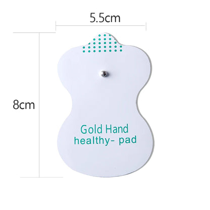 10/20pcs Electrode Pads Reusable Massage Patch for Tens Electrodes Digital Machine Massage 3.5mm Plug Body Massager Accessories