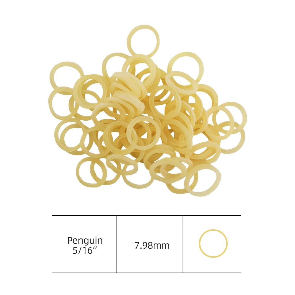 TJdent 5000Pcs/Box Dental Orthodontic Elastics Rubber Bands Zoo Pack Latex Braces Ligation Ring 3.5OZ Dentistry Material