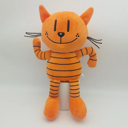 New Dog Man Plush Toy Anime Petey Cat Puppy Stuffed Animal Cartoon Plushies Figures Pillow Birthday Gift