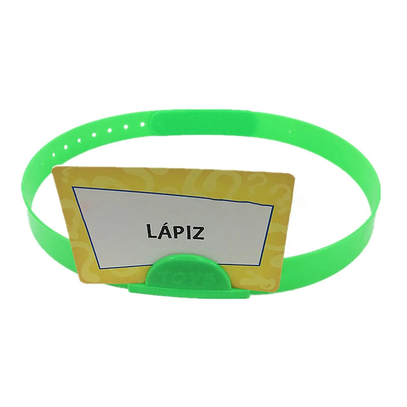 Headband Game Fun Guessing Game Who Am I? Quick Question Game Family Party Board Games Educational Toy for Kids