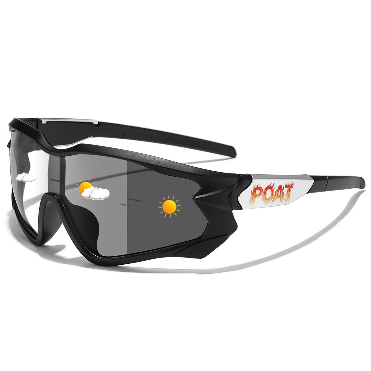 Fashion Brand Men Women Bicycle Photochromic Eyewear MTB Bike Fishing Running Cycling Sports Sunlasses Comfortable Goggles