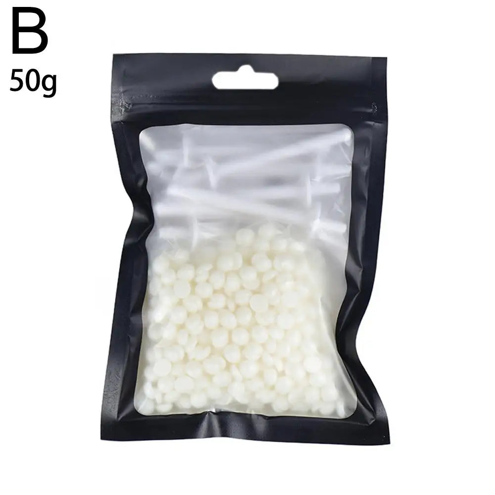25g/50g Portable Nose Wax Kit Painless Ear Nose Hair Removal Wax Kit Sticks Nail Wax Cleaning Nose Beauty Tool For Men And Women