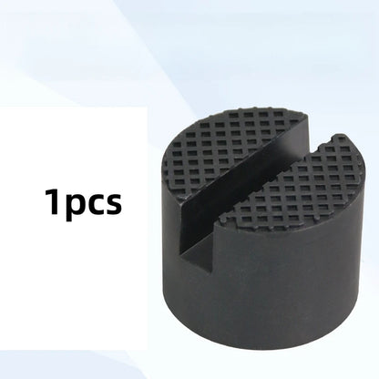 Universal Car Lift Jack Support Stand Rubber Pads Frame Protector Wheel Dolly Slotted Floor Frame Rail Adapter Repair Tools
