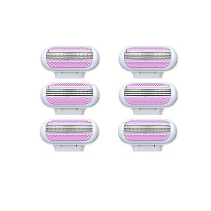 3-Layer Manual Shaving Razor – Ultra-Sharp Blades for Effortless Glide, Anti-Irritation Design, Long-Lasting Durability, Perfe