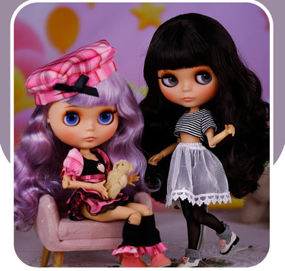ICY DBS Blyth Doll Tan Skin Matte Face With Eyebrows Special Price 1/6 BJD JOINT body Neo Christmas Gift Anime
