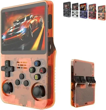 R36S Retro Handheld Video Game Console Linux System 3.5 Inch IPS Screen Portable Pocket Video Player R35S 128GB Games