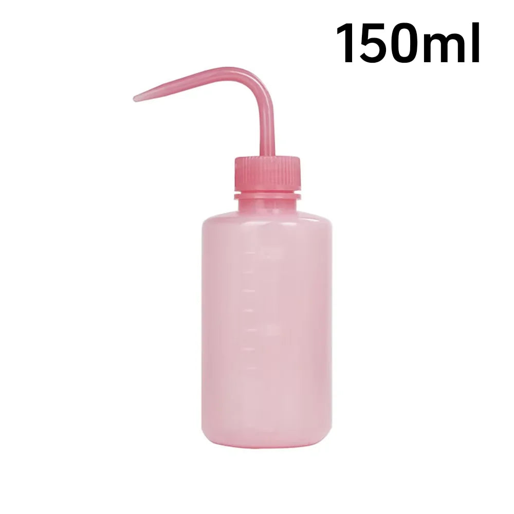 Eyelash Clean Washing Bottle Curved Spout Blow Wash Makeup Remover Bottle Eyebrow Lifting Tool Lash Extension Supplies