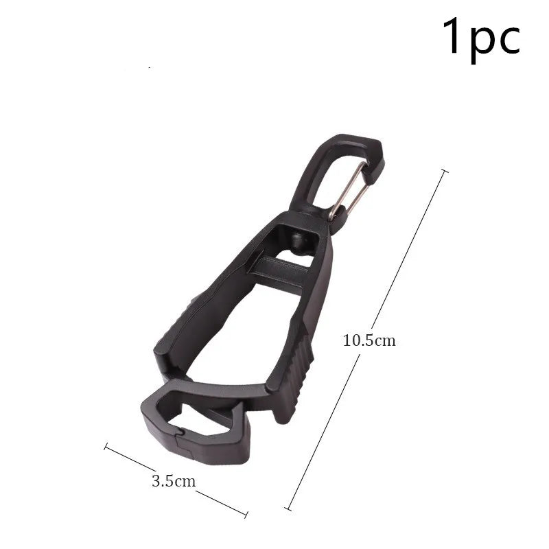 Outdoor Protective Gloves Clip Hanger Multi-purpose Safety Work Gloves Holder Anti-drop Glove Belt Clamp for Worker Construction