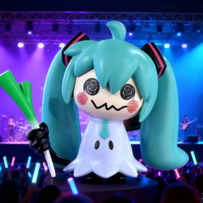 7CM Hatsune Miku Anime Figurine Kawaii Tabletop Decorations Action Figures Doll Model Toy Gift