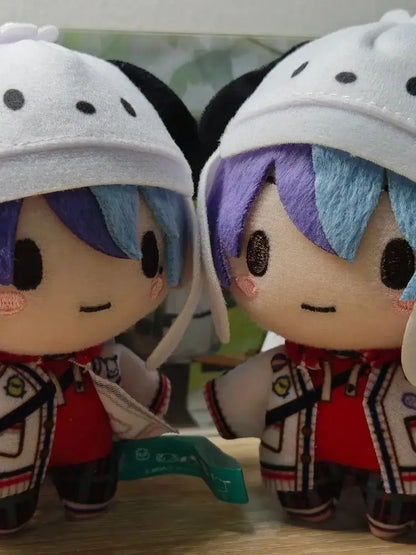 10cm Pjsk Plush Doll Toys Project Sekai Aoyagi Toya Stuffed Keychain Bag Pendant Shinonome Akito Backpacks Ornaments Toy Gift