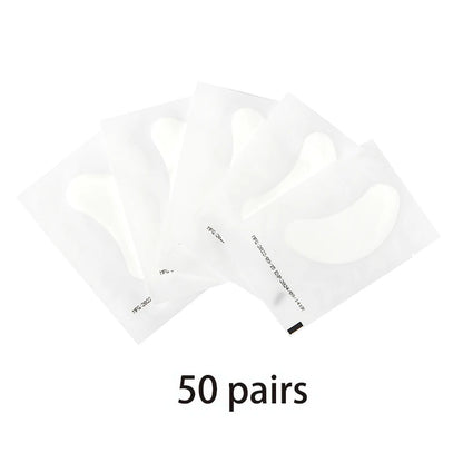 20/50/100pcs Eye Patches Eyelash Extension Under Eye Pads Makeup Eyelash Patches Tip Stickers Pads For Eyelash Extension Makeup