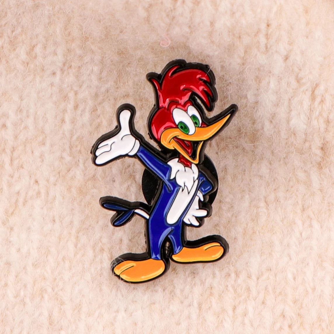 Cute Bird Enamel Pin Cartoon Badges on Backpack Brooches for Women Men Lapel Pins Funny Jewelry Cosplay Accessories Toys Gift