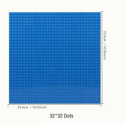 32x32x16x16 Dots Classic Base Plates MOC DIY Plastic Bricks Baseplates City Dimensions Building Blocks Figures Construction Toys