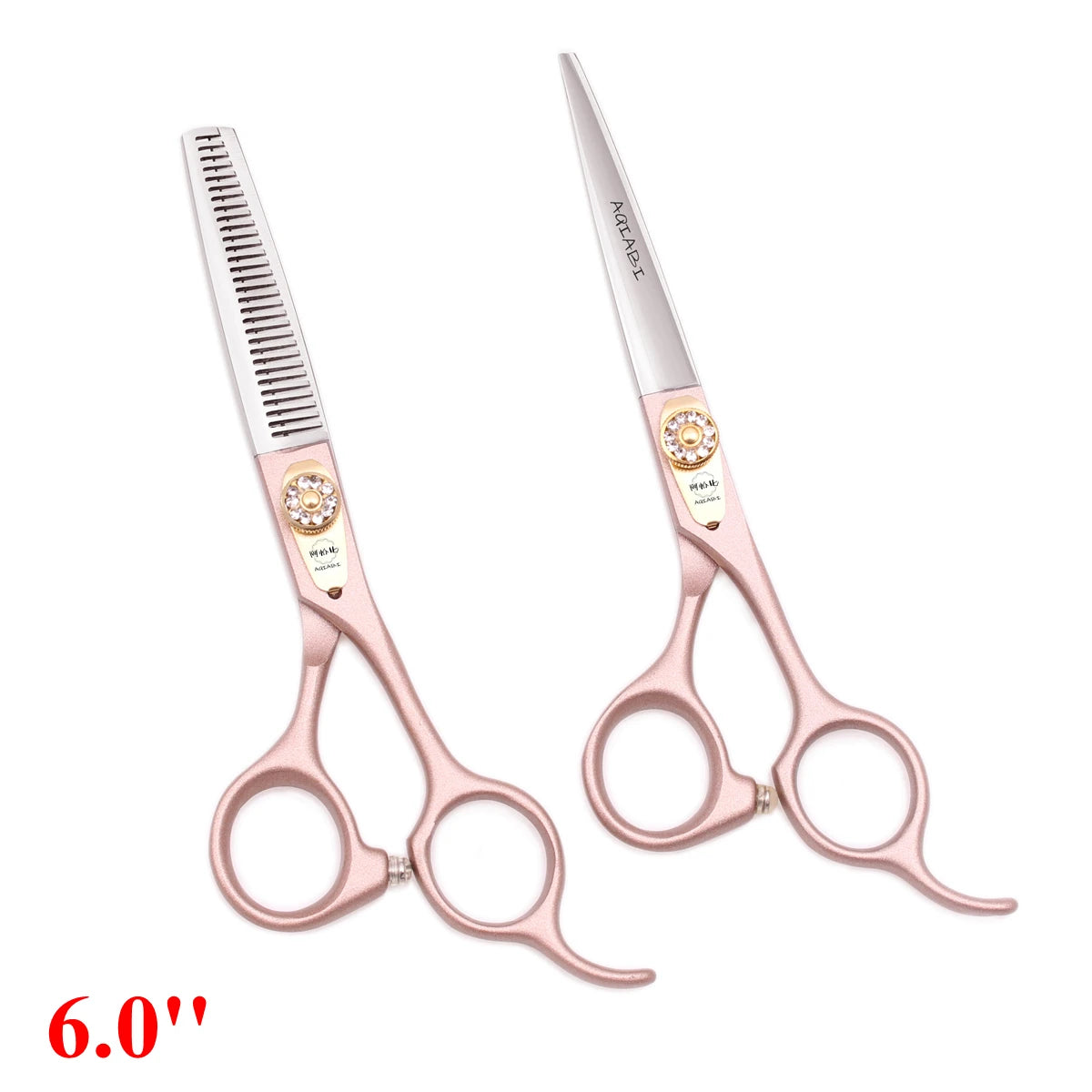 Professional Hair Scissors Japan Steel 440C Sharp Blades Ergonomic Handle Salon Barber Home Haircut Stylist Thinning Texturizing