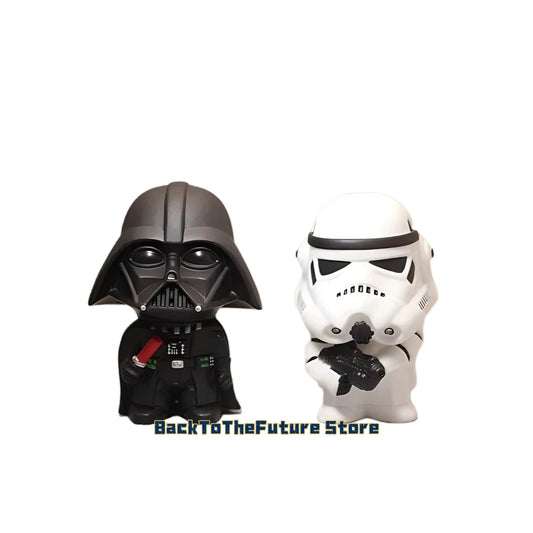 Hasbro Star Wars Movie 10cm Dark Trooper Stormtrooper Black Soldier Anime Action Figure Doll Mini Toys Model For Children Gift