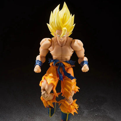 Shf Dragon Ball Z Son Goku Legendary Action Figure PVC Movable Collection Anime Super Saiyan Kakarotto Figurine Model Toys 17cm