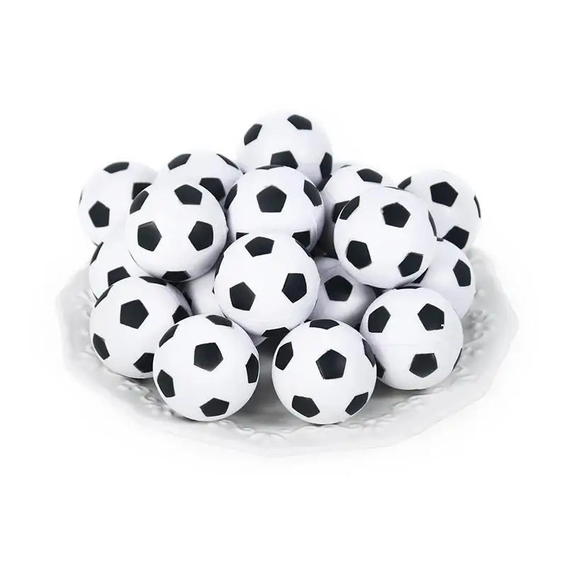 1/24 Mini Sports Balls for Kids Party Favor Toy Soccer Ball Anti Stress Ball Foam Football Kids Birthday Party Decoration Toy