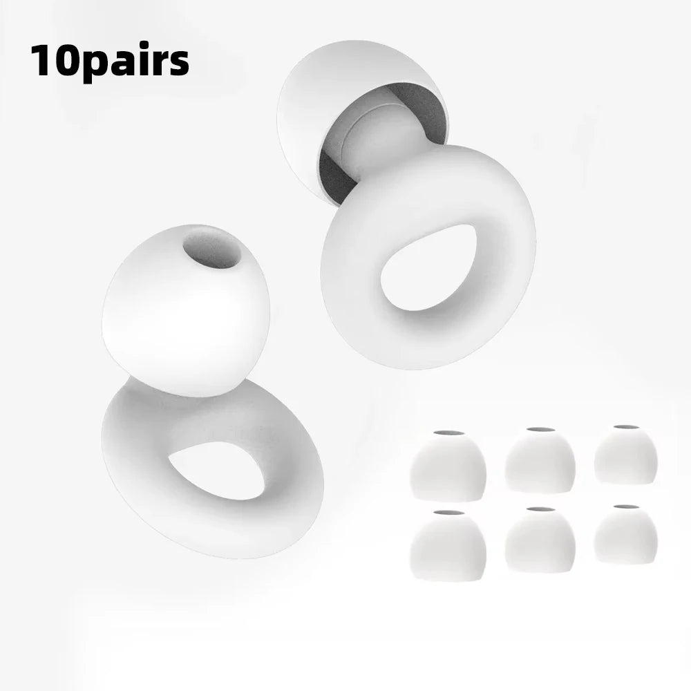 Silicone Earplugs for Swimming Sleep Noise Cancel Noise Reduction-Soundproof Reduce Disturbances -Quality Earplugs