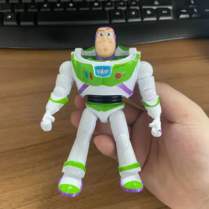 HOT Toy Story 3 Buzz Lightyear Woody Anime Figure Toy Model Statue Ornament Pendant Action Doll Collection Children Xmas Gift