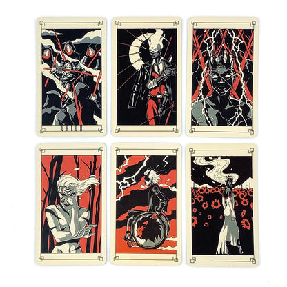 Tarot Cards Deck Family Party Playing Games Cards Fate Divination Edition Borad Playing Games,Halloween and Christmas Game