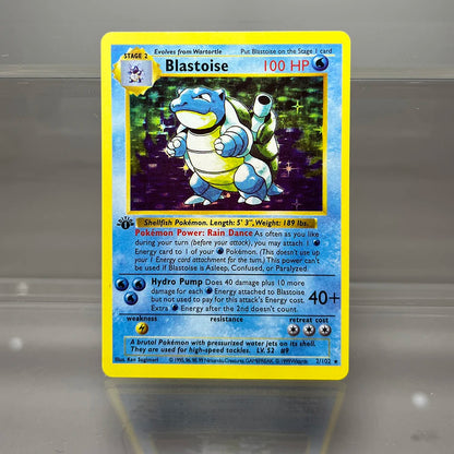 PKM Cards 1st Edition Charizard Blastoise Dragonite 1996 Base Set Single Foil Cards Game Collection Cards PTCG Proxy Cards