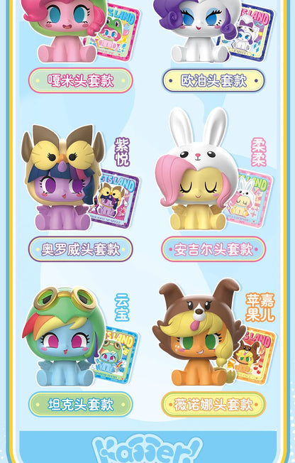 Kayou My Little Pony Blind Box Fancy Pony Pets Lovely Desktop Ornaments Action Figurine Cute Model Doll Christmas Gift Toys